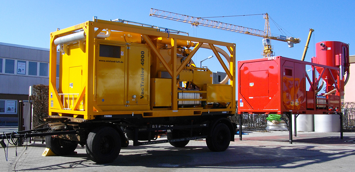 VacTrailer 6000 D 80 CAT для разгрузки катализатора